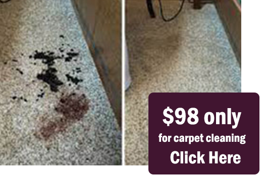 before and after carpet